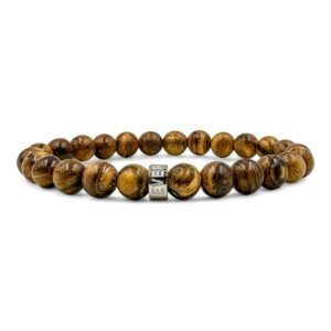 brown sandalwood beaded bracelet cascade collection main.jpg