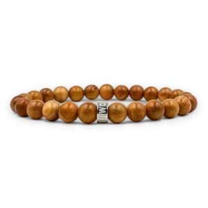 canary wood beaded bracelet cascade collection main.jpg