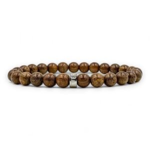 chocolate rosewood beaded bracelet cascade collection main.jpg