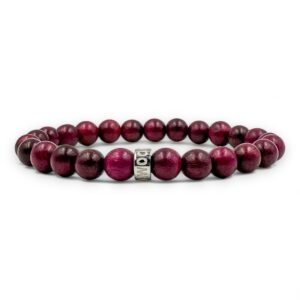 purple heart wood beaded bracelet cascade collection main.jpg