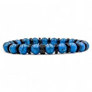 howlite turquoise blue ebony mens beaded bracelet everwood main.jpg