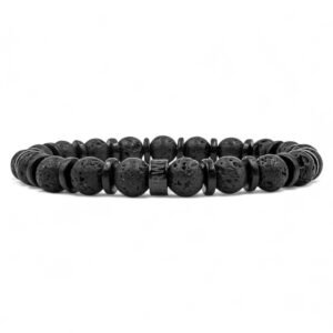 lava rock black ebony mens beaded bracelet everwood main.jpg