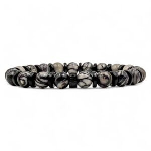silk stone black ebony mens beaded bracelet everwood main.jpg